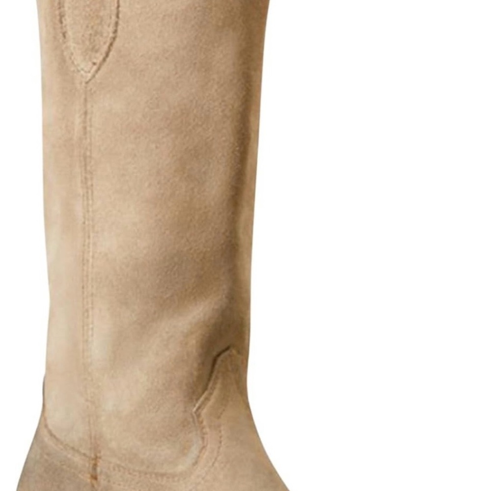 Ariat Brown Leather Sole Cowboy Boot - Picture 3 of 11